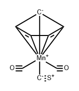 Manganese,(carbonothioyl)dicarbonyl(h5-2,4-cyclopentadien-1-yl)-,31741-76-1,结构式