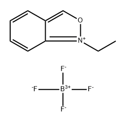 2,1-Benzisoxazolium, 1-ethyl-, tetrafluoroborate(1-) (1:1) Structure