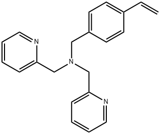 N-[(4-乙烯基苯基)甲基]-N-2-(吡啶甲基)-2-吡啶甲胺,322400-58-8,结构式