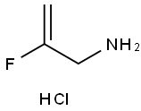 2-Fluoroprop-2-en-1-amine hydrochloride Structure