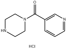 1-(pyridine-3-carbonyl)piperazine dihydrochloride Structure