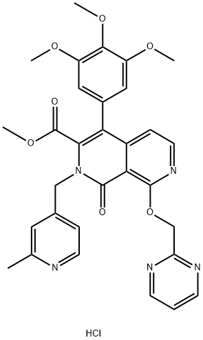 T 0156 hydrochloride Struktur