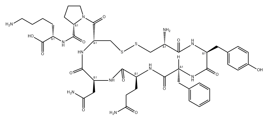 32472-43-8 vasopressin, 9-des-Gly-NH(2)-Lys-