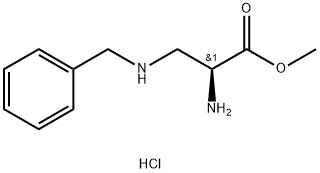 (S)-Methyl 2-amino-3-(benzylamino)propanoate dihydrochloride Structure