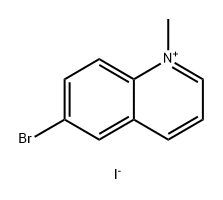 6-bromo-1-methylquinolin-1-ium iodide,32596-82-0,结构式