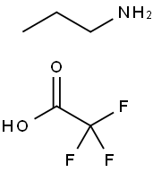 1-Propanamine, 2,2,2-trifluoroacetate (1:1) Struktur