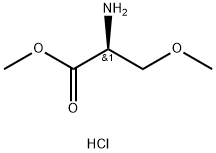 (S)-methyl 2-amino-3-methoxypropanoate HCl Struktur
