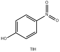 Phenol, 4-nitro-, thallium(1+) salt (1:1) Structure