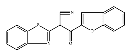 2-Benzothiazoleacetonitrile, α-(2-benzofuranylcarbonyl)-|化合物 SIRTUIN MODULATOR 4