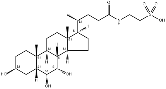 牛磺胆酸 结构式