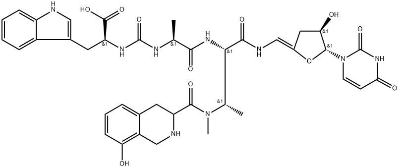 帕西达霉素 4N,328110-91-4,结构式