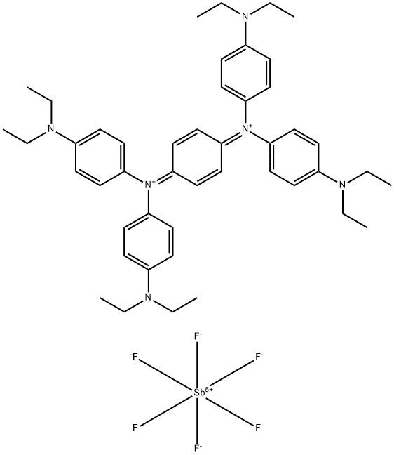 3283-10-1 2,5-环己二烯-1,4-二基双[双[对(二乙基氨基)苯基]铵六氟锑酸盐(V)]