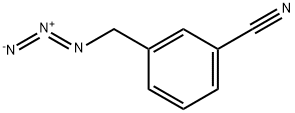 3-(azidomethyl)benzonitrile 化学構造式