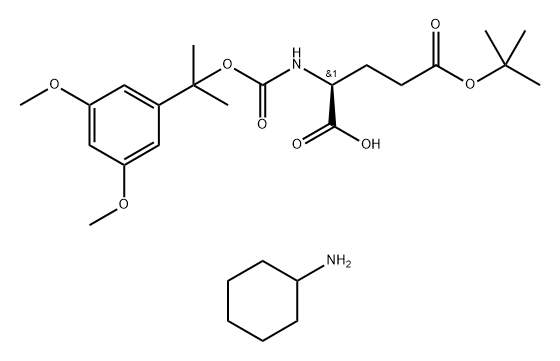 DDZ-GLU(OTBU)-OH CHA Struktur