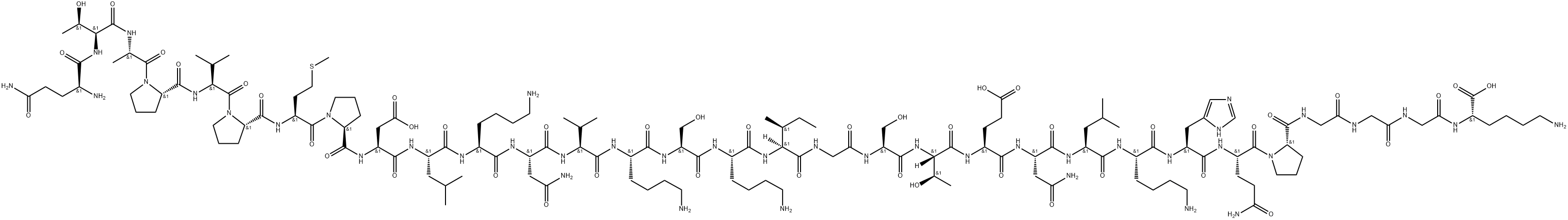 TAU PEPTIDE (244-274) (REPEAT 1 DOMAIN),330456-24-1,结构式