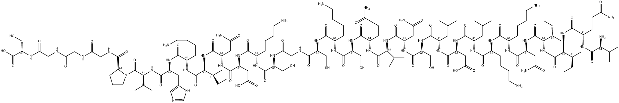 TAU PEPTIDE (275-305) (REPEAT 2 DOMAIN),330456-25-2,结构式