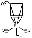 Iron, tricarbonyl[(1,2,3,4-η)-1,3-cyclobutadiene-1-carboxaldehyde]- Struktur