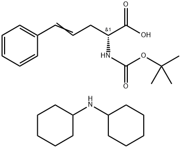 Boc-D-Ala(Styr)-OH DCHA Structure