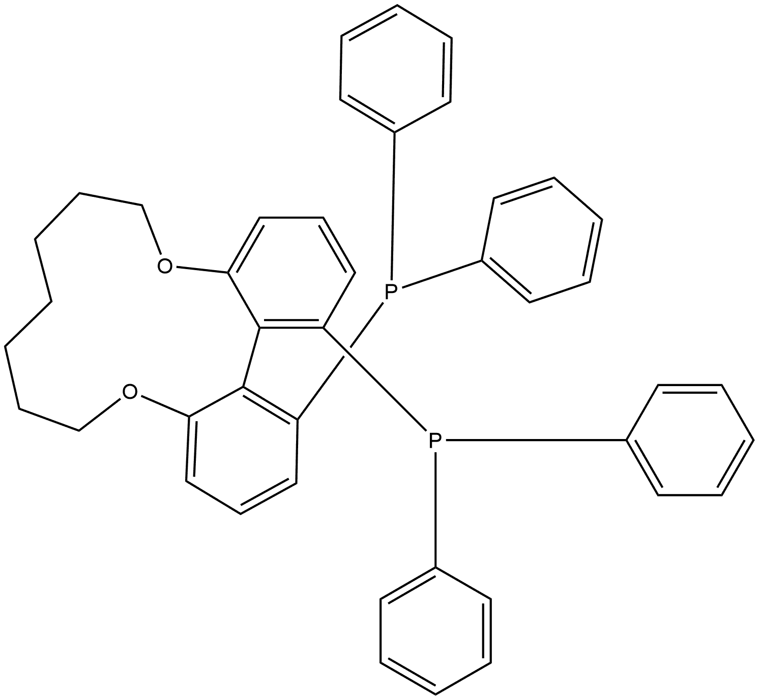 331768-68-4 1,17-双(二苯基膦)-7,8,9,10,12-六氢-6H-二苯并[B,D][1,6]二氧环三嗪