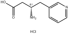 3-Pyridinebutanoic acid, β-amino-, hydrochloride (1:1), (βS)-|