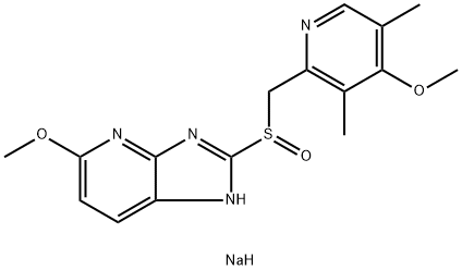 Tenatoprazole sodium Struktur