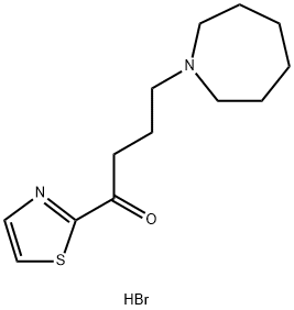 4-(Azepan-1-yl)-1-(thiazol-2-yl)butan-1-one hydrobromide Structure