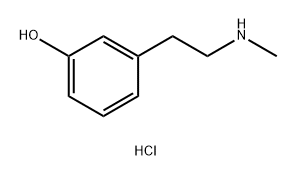 Phenol, m-(2-(methylamino)ethyl)-, hydrochloride,33543-61-2,结构式