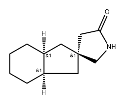 Spiro[2H-indene-2,3-pyrrolidin]-5-one, 1,3,3a,4,5,6,7,7a-octahydro-, stereoisomer (9CI)|