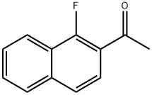 1-(1-fluoronaphthalen-2-yl)ethanone Structure