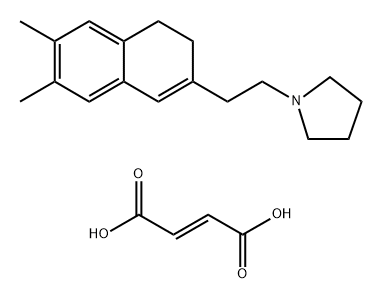 AH-9700 fumarate 化学構造式