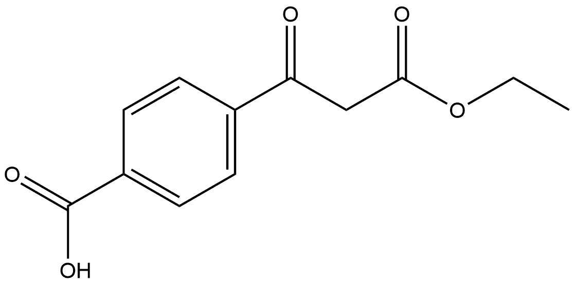 33813-31-9 4-(3-乙氧基-3-氧代丙酰基)苯甲酸