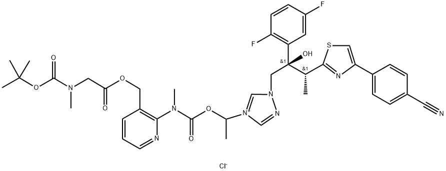 Isavuconazole Structure