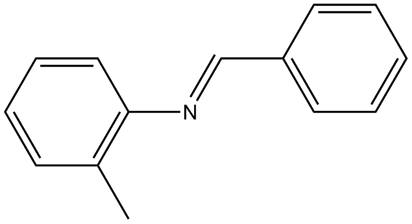 Benzenamine, 2-methyl-N-(phenylmethylene)-, [N(E)]-