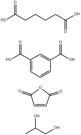 1,3-Benzenedicarboxylic acid, polymer with 2,5-furandione, hexanedioic acid and 1,2-propanediol|