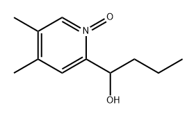 4,5-ジメチル-α-プロピル-2-ピリジンメタノール1-オキシド 化学構造式