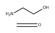 Formaldehyde, polymer with 2-aminoethanol 化学構造式
