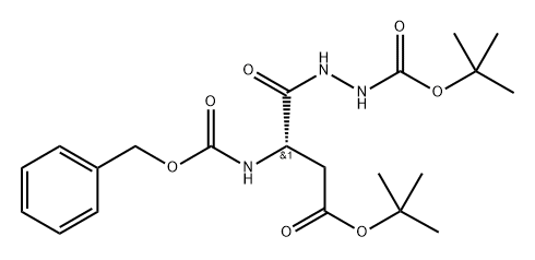 3-(tert-Butoxycarbonyl)-N-[(benzyloxy)carbonyl]-L-alanine [2-[(1,1-dimethylethoxy)carbonyl] hydrazide]|