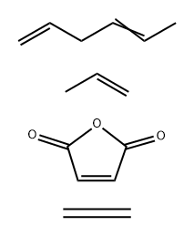 2,5-furandione, polymer with ethene, 1,4-hexadiene and1-propene|1,4-己二烯和1-丙烯的聚合物