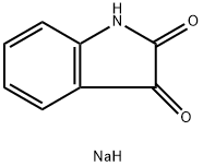 1H-Indole-2,3-dione, sodium salt (1:1) Structure