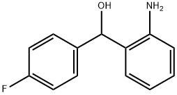 Benzenemethanol, 2-amino-α-(4-fluorophenyl)- Struktur
