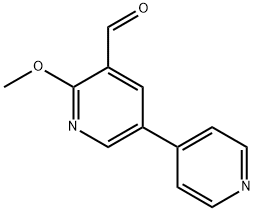 6-methoxy-[3,4'-bipyridine]-5-carbaldehyde|