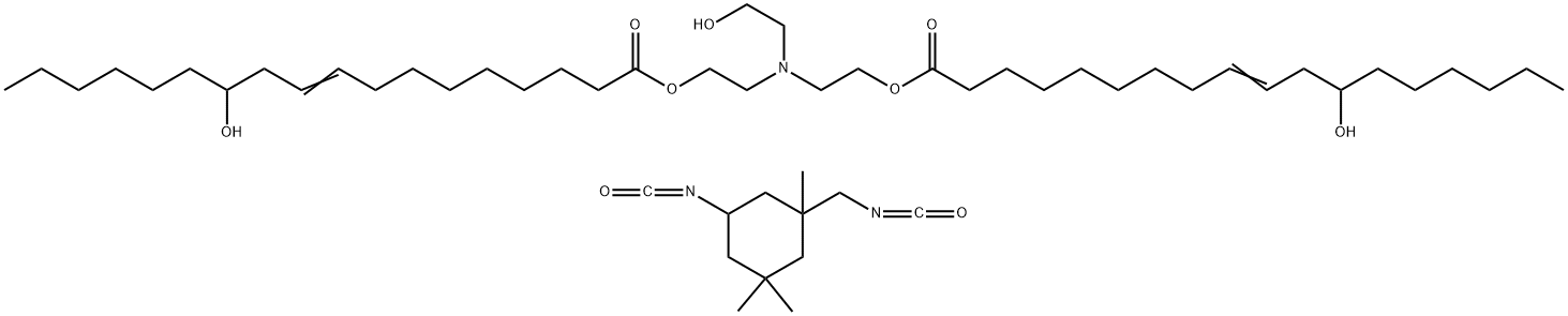 TEA-DIRICINOLEATE/IPDI COPOLYMER Structure