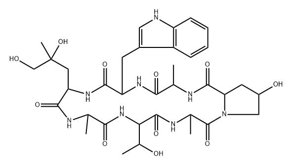 dethiophalloidin Structure