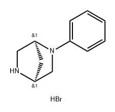 (1S,4S)-2-PHENYL-2,5-DIAZABICYCLO(2.2.1& 结构式