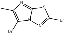 2,5-dibromo-6-methylimidazo[2,1-b][1,3,4]thiadiazole Structure