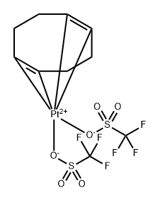 PT(COD)(OTF)2, 353796-98-2, 结构式