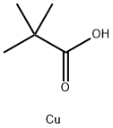 Propanoic acid, 2,2-dimethyl-, copper(1+) salt (1:1),35389-37-8,结构式