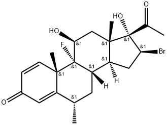 Fluorometholone Impurity 10 Struktur