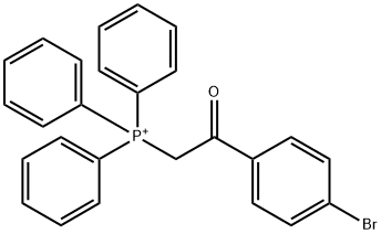 Phosphonium, [2-(4-bromophenyl)-2-oxoethyl]triphenyl- Struktur