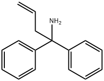 Benzenemethanamine, α-phenyl-α-2-propen-1-yl- Structure